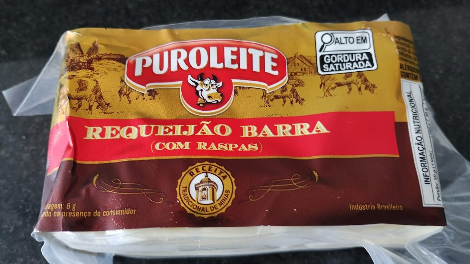 Requeijão com raspas do tacho
